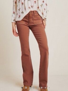 Anthropologie Pilcro and the Letterpress High Rise Skinny Bootcut Jeans